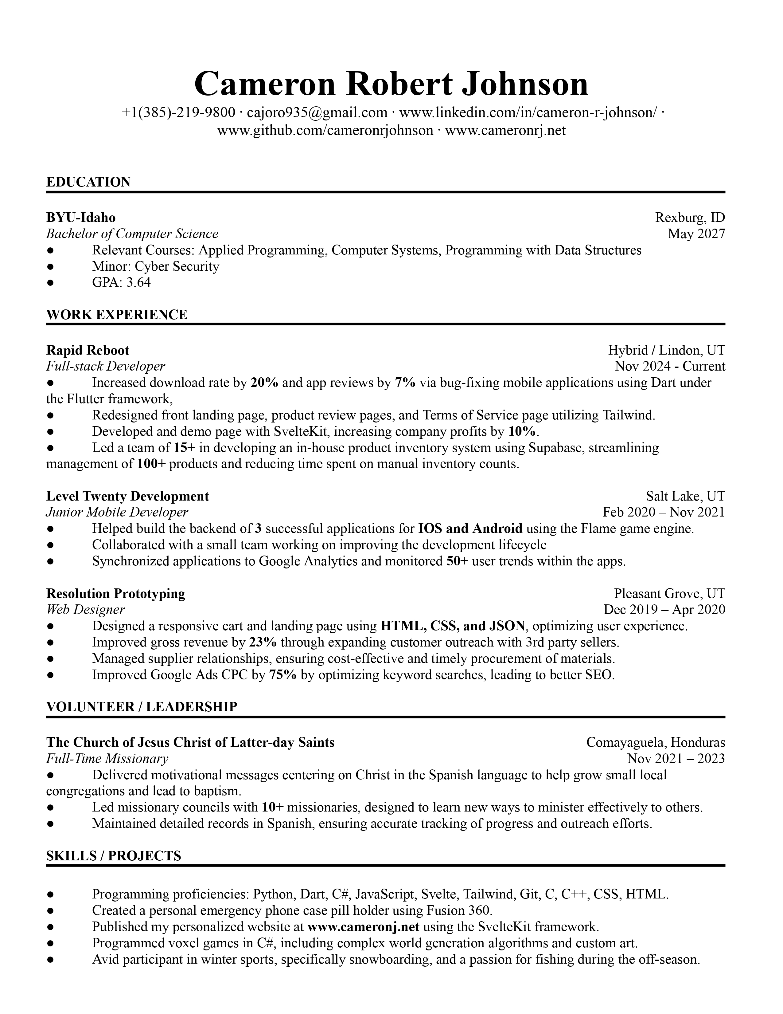 Cameron_Johnson_Resume